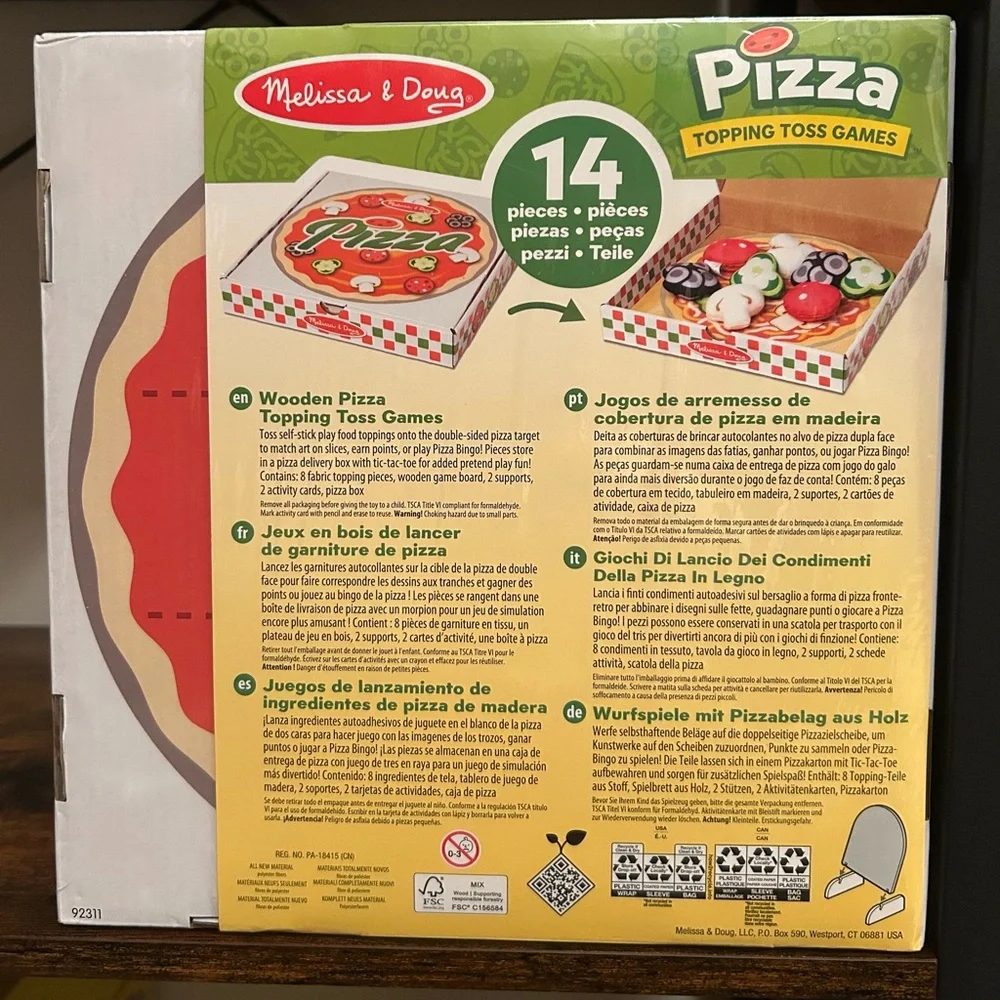 Melissa & Doug Pizza Toss Game